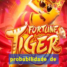 probabilidade de jogos de futebol